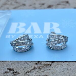 Sterling Silver & Crystal Earrings